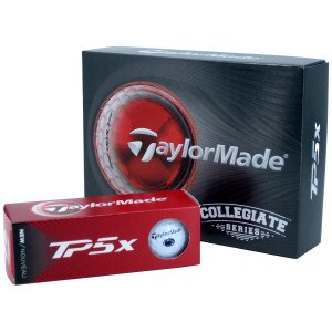 TaylorMade TP5x Golf Balls with Penn State Athletic Logo on front 12pk